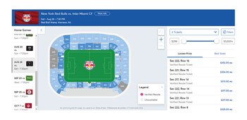 Así figuran las entradas para