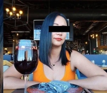 La mujer aparentemente tenía una