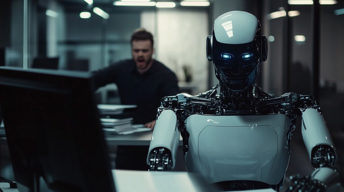 El avance de la inteligencia artificial está transformando el mercado laboral, generando desempleo en sectores automatizados. – (Imagen Ilustrativa Infobae)