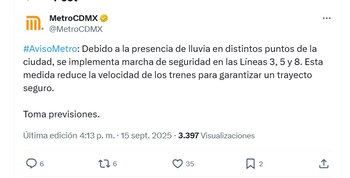 (X/ @MetroCDMX)