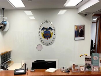 Fotografía del expresidente Duque en