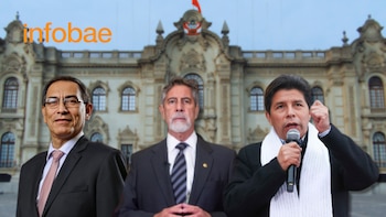 Expresidentes del Perú tienen el derecho a recibir una pensión vitalicia por su tiempo de servicio. Sin embargo, actualmente algunos la reciben pese a estar investigados en el Ministerio Público o tener procesos legales en curso. (Foto: Composición - Infobae/Renato Silva)