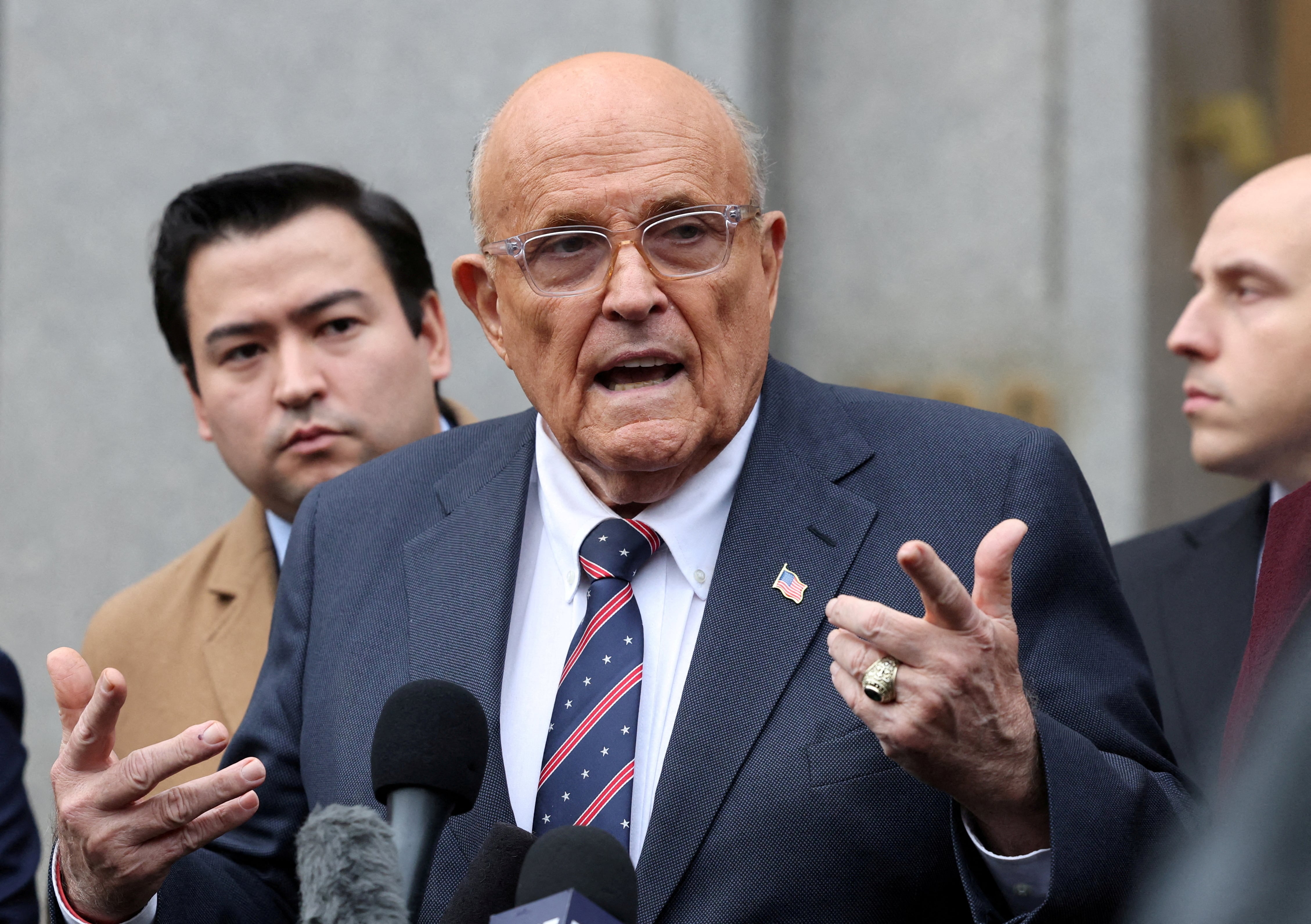 Rudolph Giuliani cuestionó la presencia de Zohran Mamdani en las ceremonias por el 25 aniversario del 11-S en Nueva York REUTERS/Brendan McDermid/File Photo