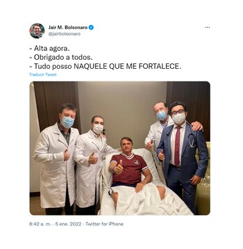 El mensaje de Jair Bolsonaro
