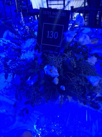 La decoración de las mesas