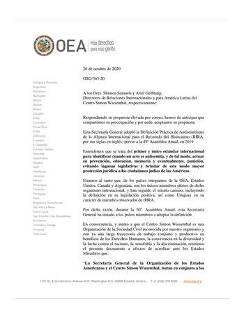 La respuesta de Luis Almagro