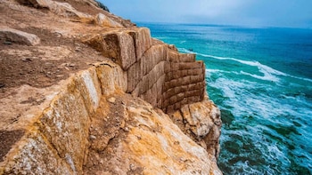 El Huarco, asentamiento inca en la costa peruana, donde se utilizaban piedras de las canteras de Cañete. (Foto: Ministerio de Cultura)