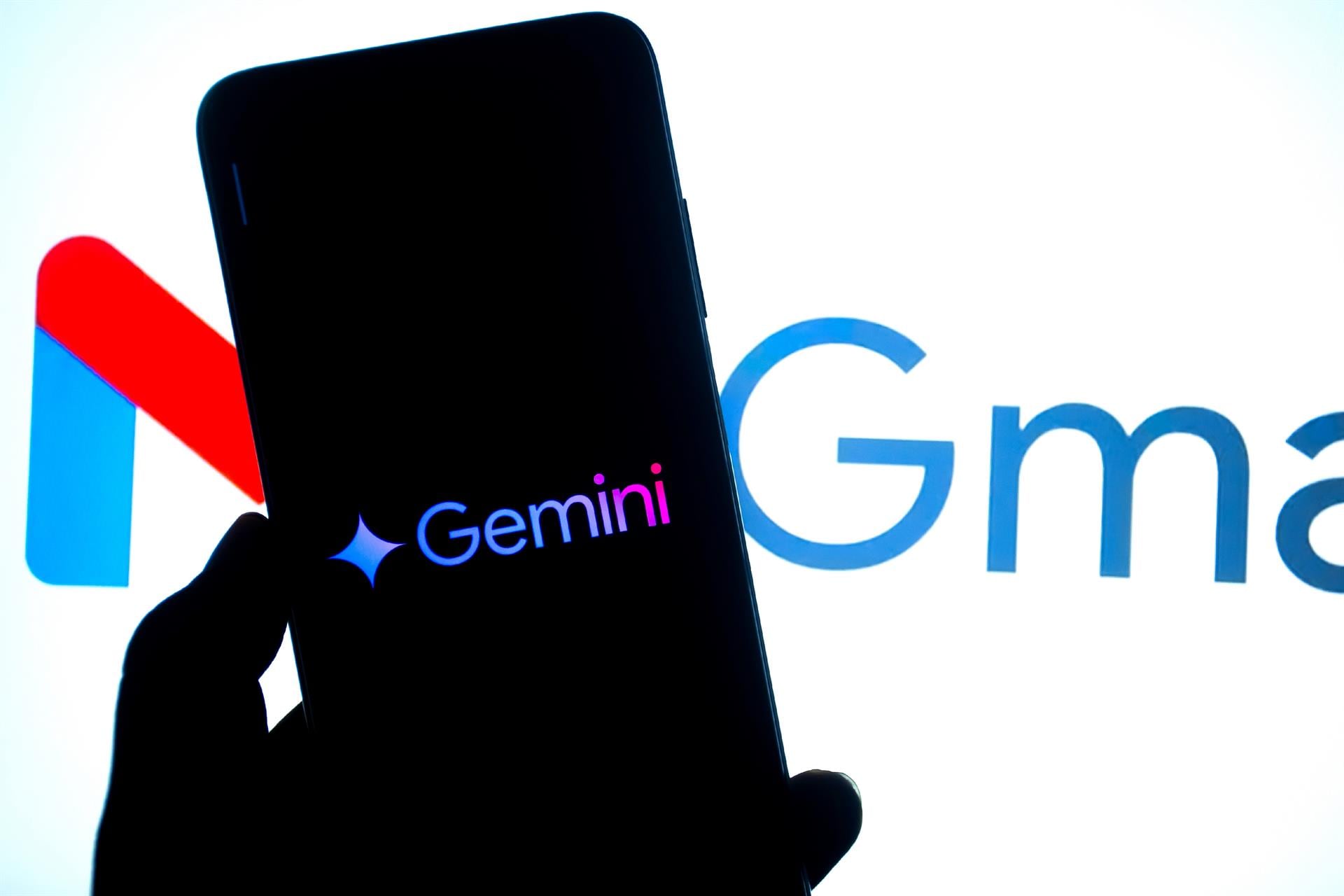 Interfaz de Gmail con nuevas funciones de Gemini basada en inteligencia artificial