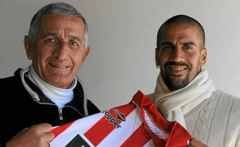 Los Verón. Padre e hijo