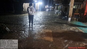 Personal de Protección Civil atiende