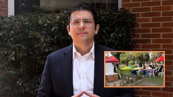 Homenaje a Miguel Uribe Turbay: se cumplió un año tras el atentado en el parque El Golfito, así se reunieron en el lugar
