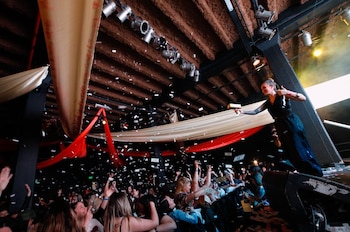 El viernes, el Konex se