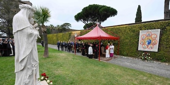 l mosaico mariano, obra de