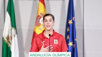 Carolina Marín: "Frente a los políticos, el orgullo de la gente"