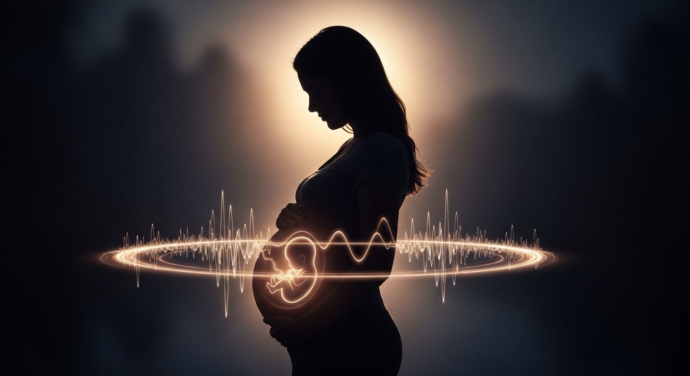 Las condiciones maternas durante el embarazo, como nutrición y estrés, pueden programar el organismo del bebé para toda la vida (Imagen Ilustrativa Infobae)