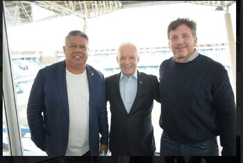 Claudio Tapia, Víctor Blanco y