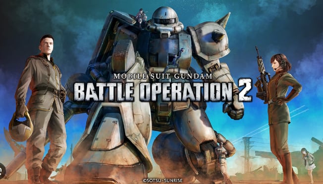 MOBILE SUIT GUNDAM BATTLE OPERATION 2 se encuentra disponibles en Steam, pero no es recomendado por la comunidad.