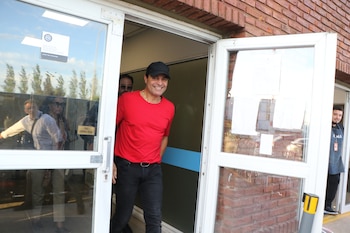 El cantante puertorriqueño Chayanne sonríe