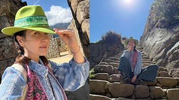 Natalia Oreiro volvió a Machu Picchu 25 años después y se despidió del Perú con un emotivo mensaje: "Poder regresar en familia fue un sueño"