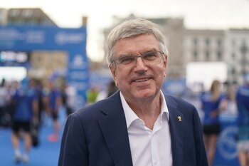 Thomas Bach, president of the
