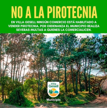 Uno de los flyers que