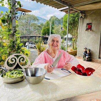 La señora María Inés Ortiz