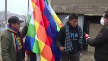 Etnocaceristas en el penal Ancón