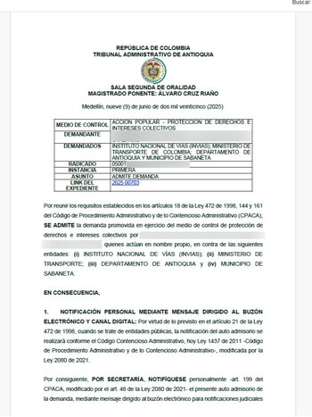 Admiten acción popular que pide intervención “urgente” a la loma San José, famosa por el “sube o no sube”, en Antioquia Admiten acción popular que pide intervención “urgente” a la loma San José, famosa por el “sube o no sube”, en Antioquia