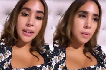 Melissa Paredes y su mensaje