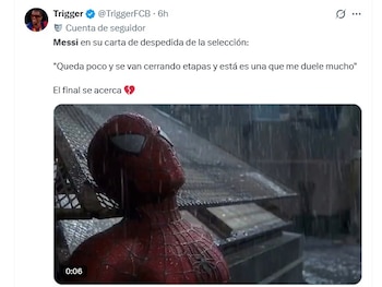 memes messi retiro selección