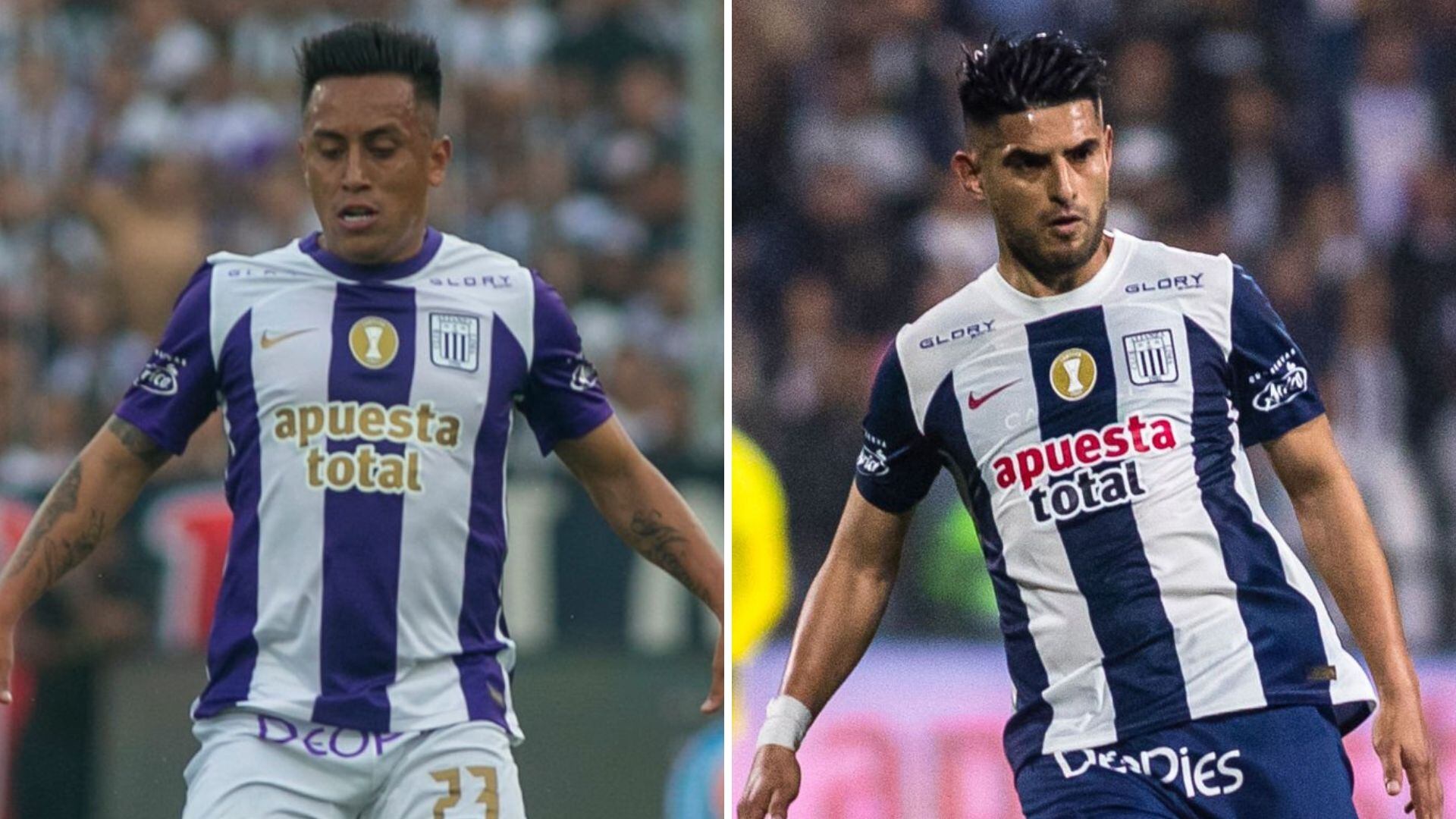 Christian Cueva y Carlos Zambrano coincidieron en Alianza Lima en 2023, y también en la selección peruana.