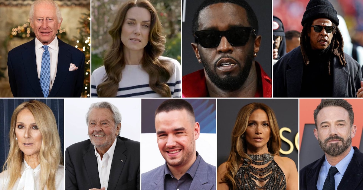 El año de los giros inesperados: escándalos, luchas contra el cáncer y regresos impactantes en el mundo de las celebridades