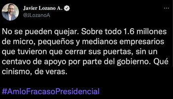 Javier Lozano aseguró que el
