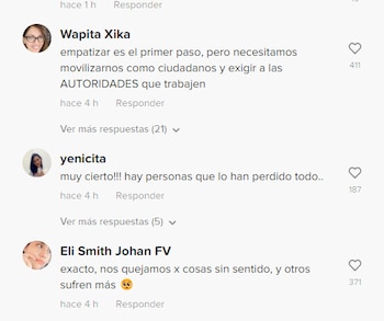 Usuarios secundan lo dicho por