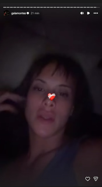 Gala Montes comparte historia de Instagram y asegura que está bien tras salir de La Casa de los Famosos México