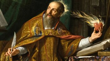 San Agustín de Hipona, filósofo: