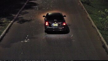 Vehículo utilizado por los presuntos