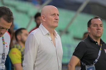 Pablo Repetto, técnico de Santa