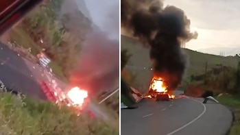 Nuevo impacto de un carro bomba en Cauca: hubo cierre en la vía Panamericana tras ataque explosivo