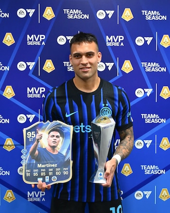 Lautaro Martínez MVP en la Serie A