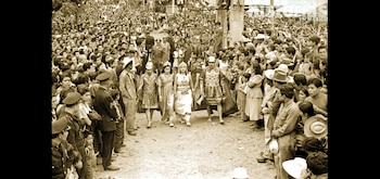 Representación en Iztapalapa del recorrido