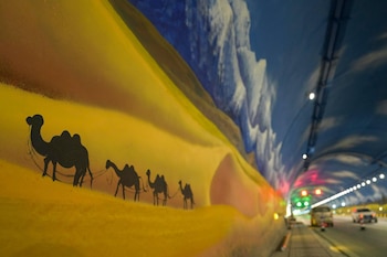 El túnel conecta el norte