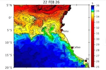 Las condiciones oceánicas aún no