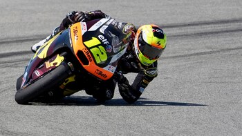 El checo Filip Salac bate