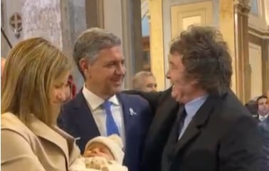 Javier Milei y Jorge Macri