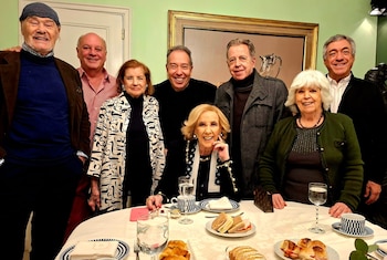 Mirtha Legrand celebró su recuperación con su círculo íntimo de amigos