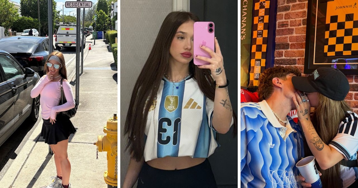 Ángela Torres fusionó la pasión mundialista y su carrera musical en un viaje por Estados Unidos