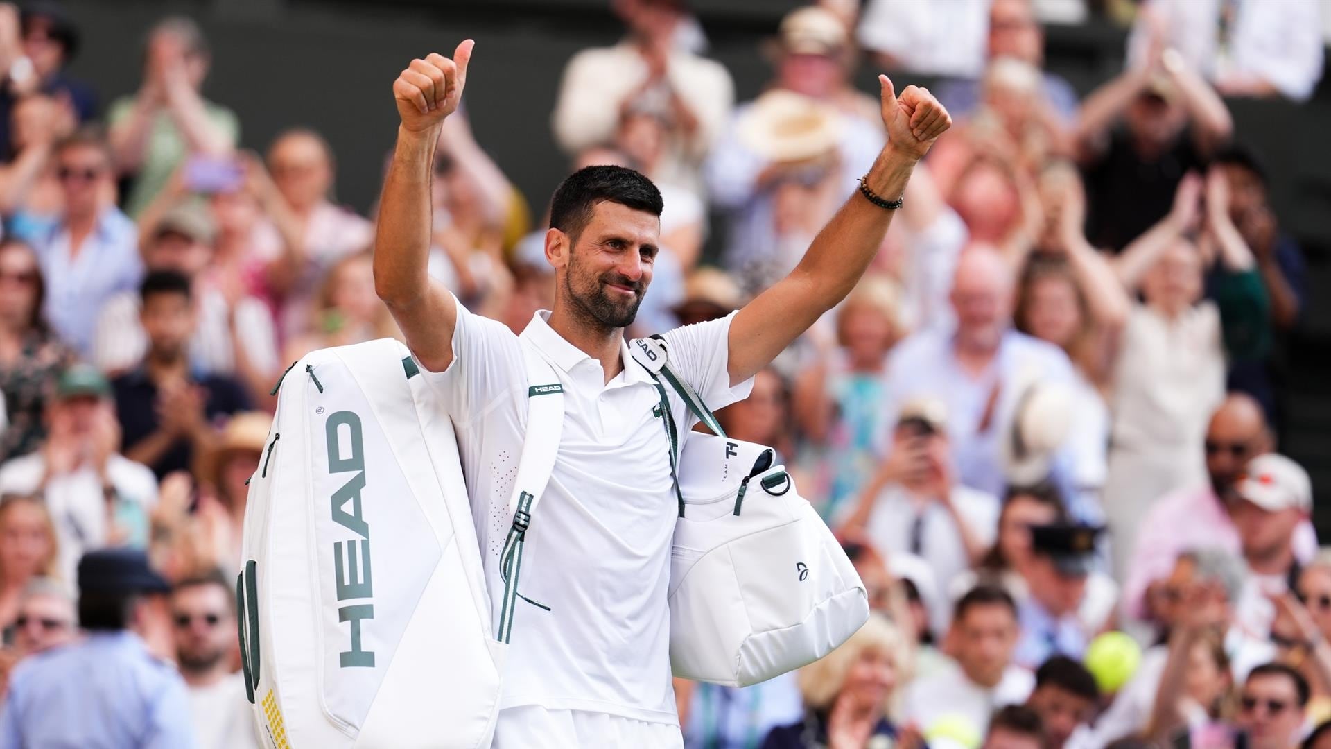 El serbio Novak Djokovic reaparece en el tour luego de las semifinales en Wimbledon (Europa Press)