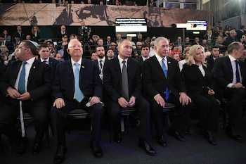 Antes de la ceremonia, Putin