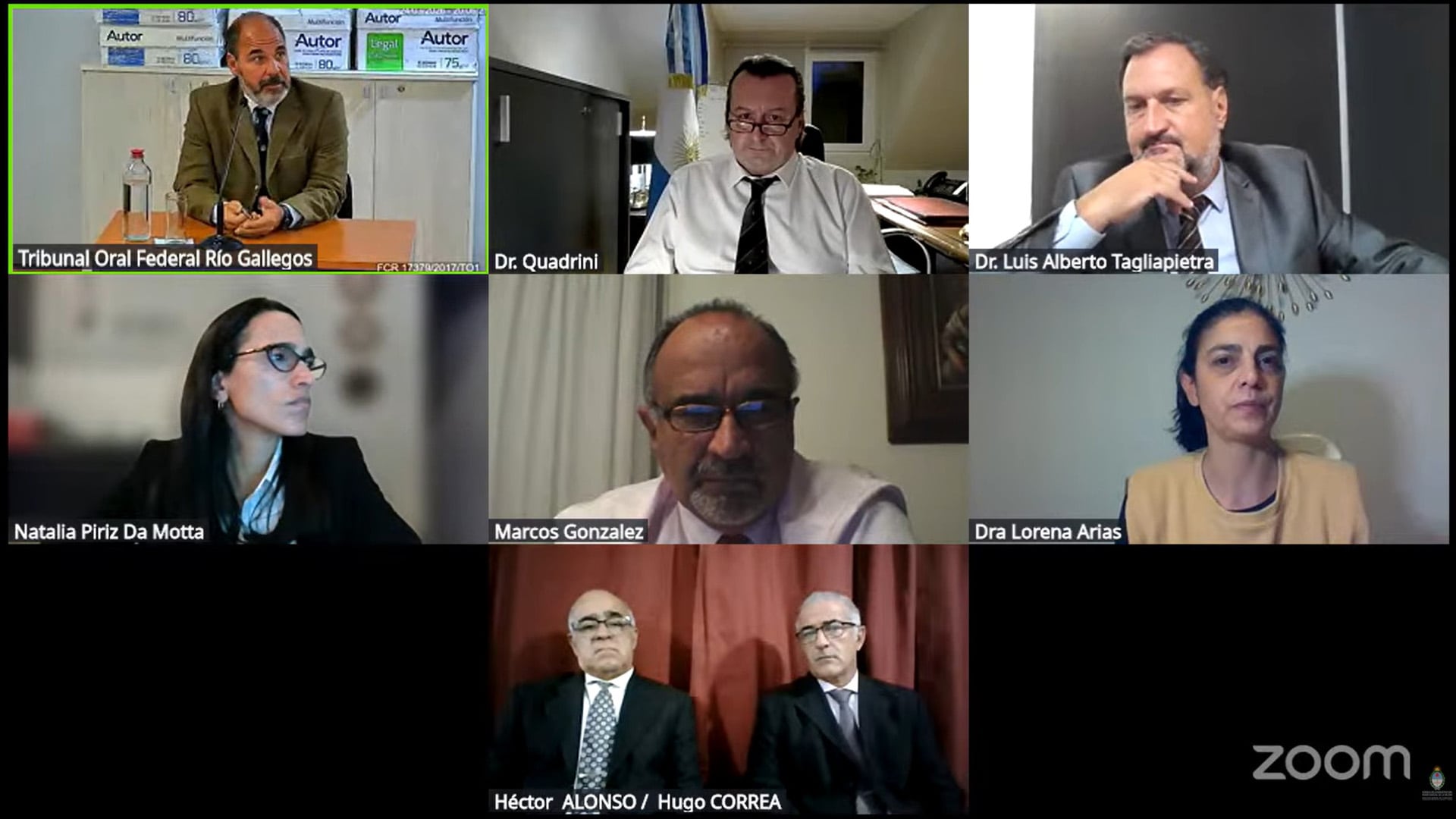 “El buque estaba en condición de alistamiento III, que es actividad preparado para la acción”, declaró el ex comandante del ARA San Juan, Eduardo Cella Irigoyen, ante el Tribunal Oral Federal de Santa Cruz (Captura de Pantalla)